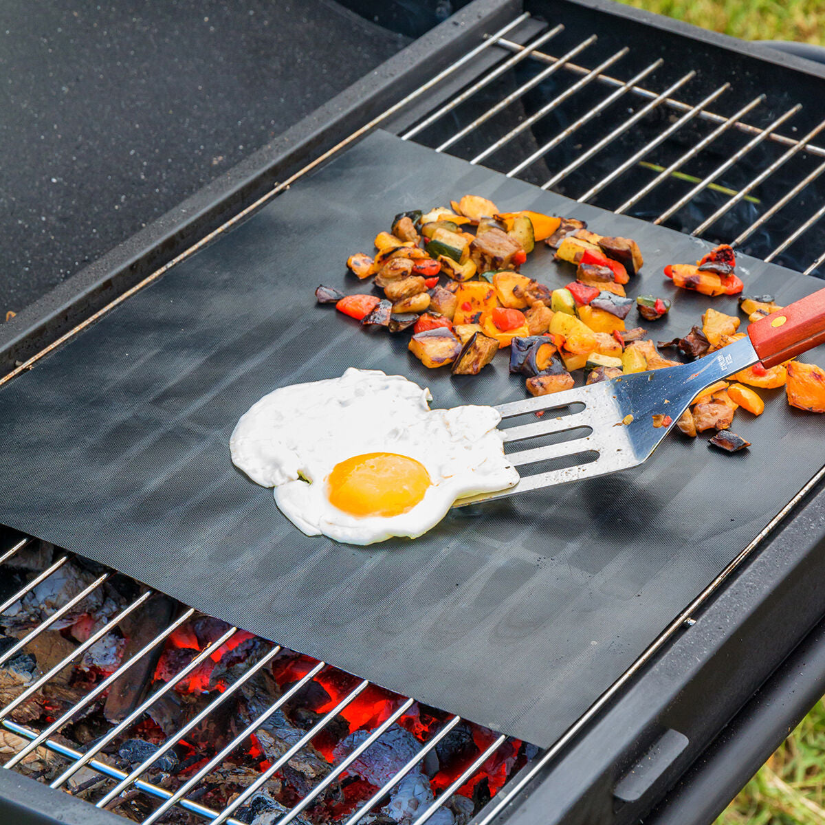 Tapis de Cuisson pour Four et Barbecue (2 pièces) - brikoneo