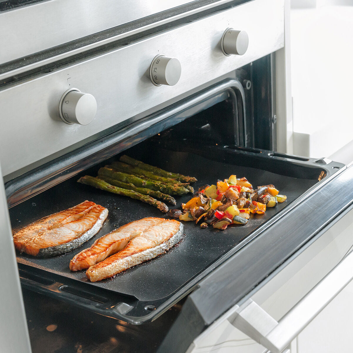 Tapis de Cuisson pour Four et Barbecue (2 pièces) - brikoneo