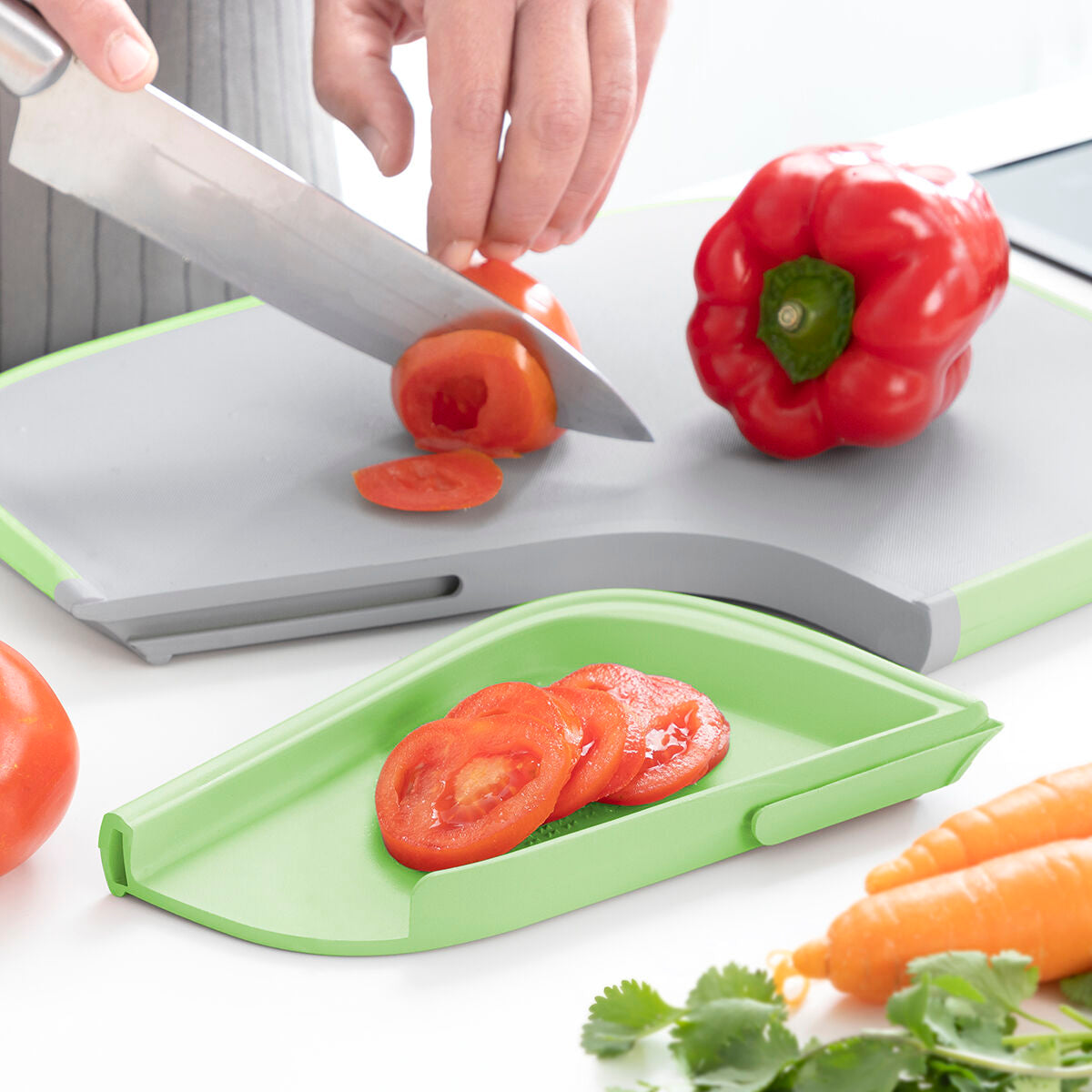 Planche à Découper Réversible Multifonctionnelle Reblok InnovaGoods - brikoneo
