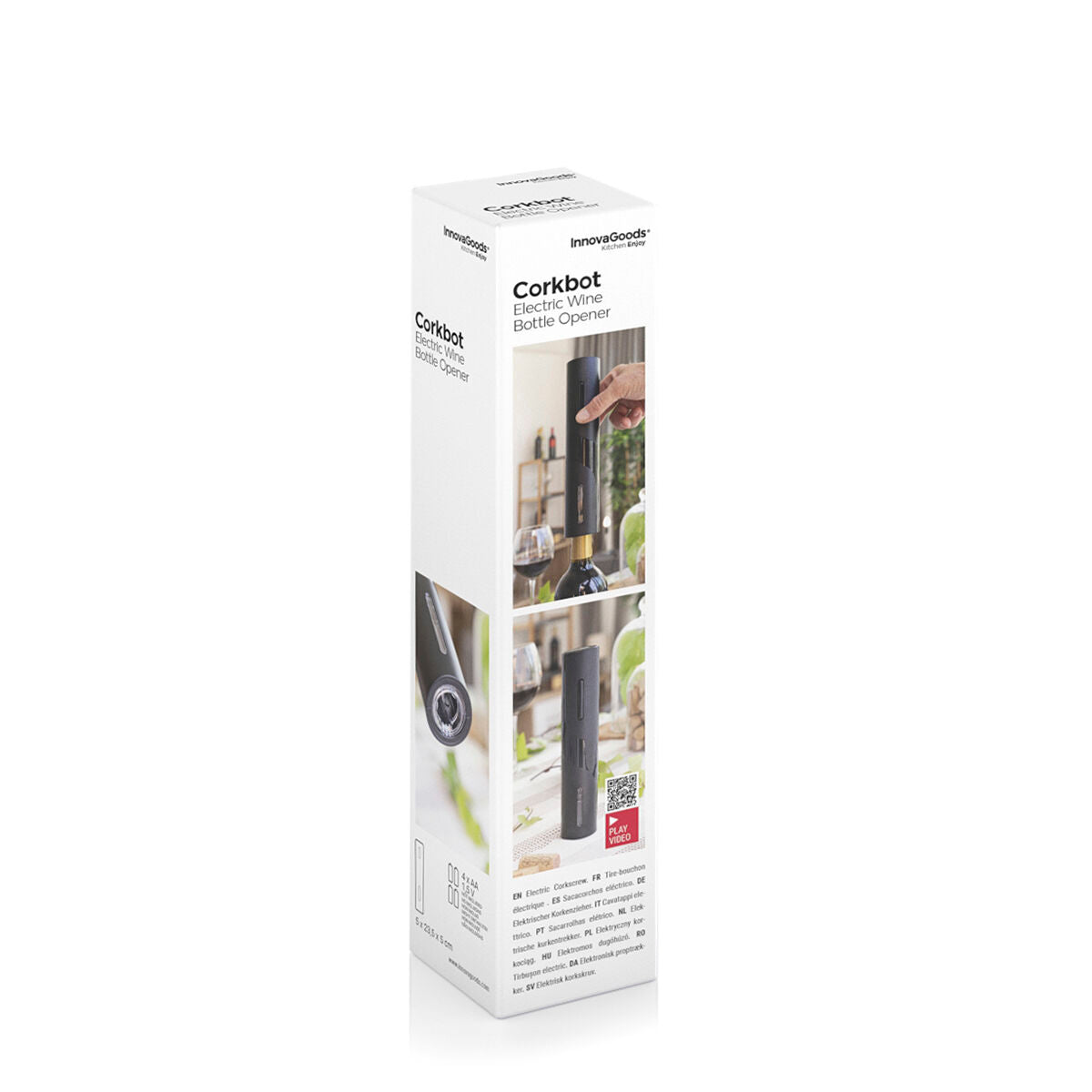 Tire-bouchon Électrique pour Bouteilles de Vin - brikoneo